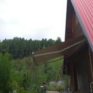 سایبان برقی اتوماتیک در کردان