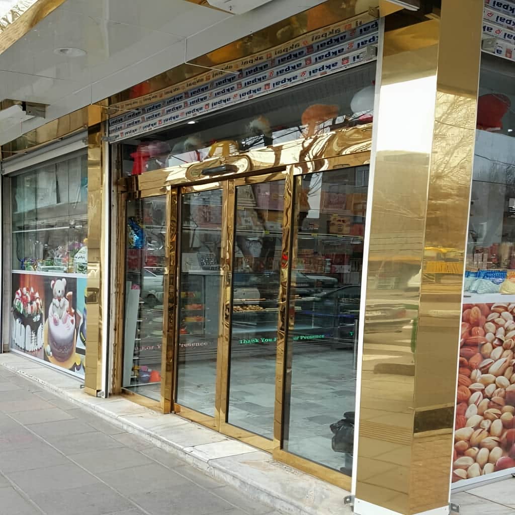 اپراتور درب شیشه ای با تسمه حرکتی منظم