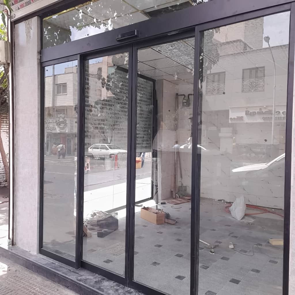 درب اتوماتیک شیشه ای تلسکوپی با اپراتور سریع درب اتوماتیک شیشه ای تلسکوپی با اپراتور سریع