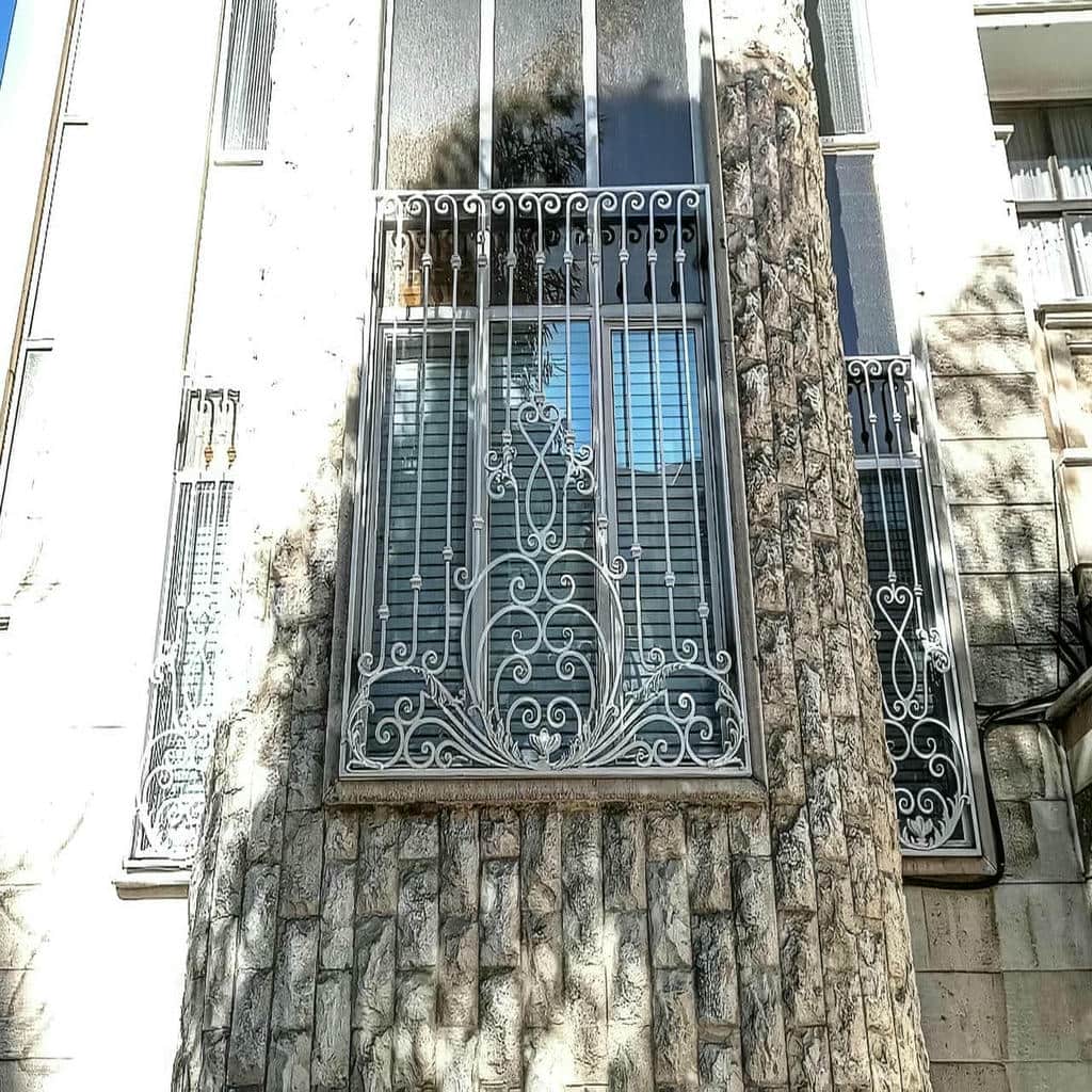 حفاظ پنجره آهنی با یراق مقاوم
