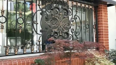 حفاظ پنجره فلزی برای محافظت مطمئن از پنجره های قابل دسترس