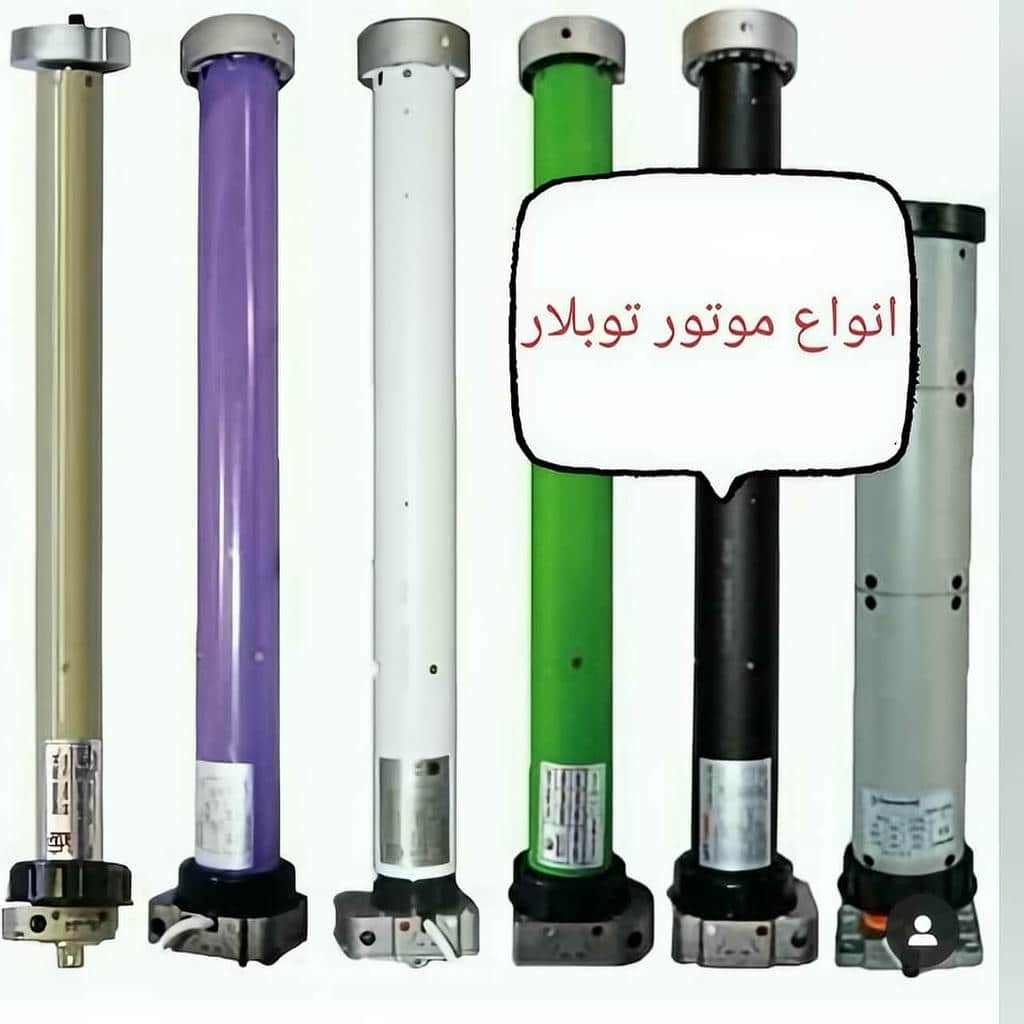 موتور ساید کرکره برقی با یراق آلات کامل نصب