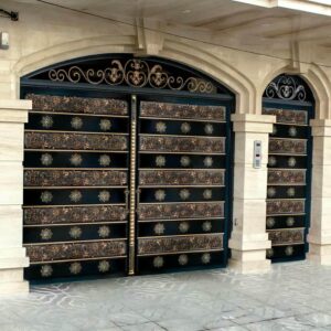 8 طرح درب فلزی ورودی باغ و ویلا