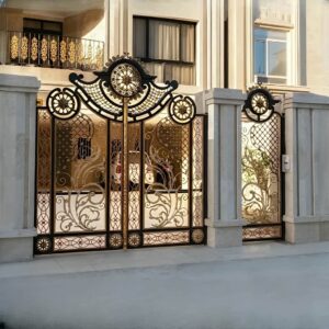 11 مدل درب فرفورژه ویلایی