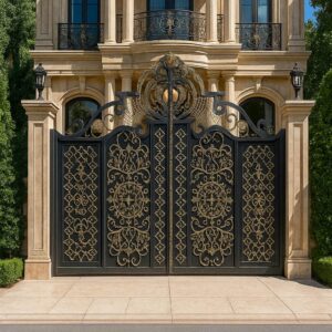 13 مدل درب فرفورژه فلزی