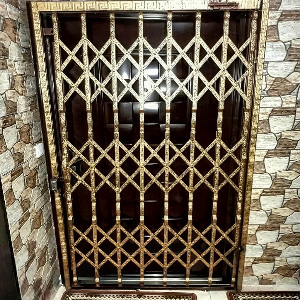 حفاظ آکاردئونی با جوشکاری منظم بدنه