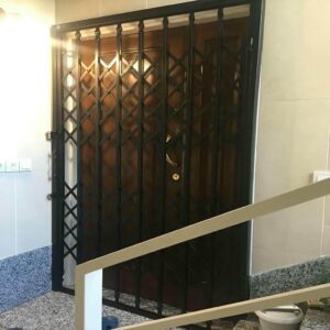 درب آکاردئونی فلزی کشویی