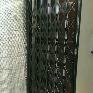 مکانیزم عملکرد درب ریلی آکاردئونی در ورودی ها