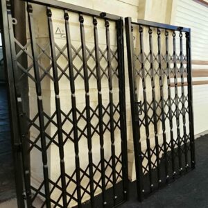 حفاظ آکاردئونی با قفل مقاوم برای تکمیل درب ضد سرقت