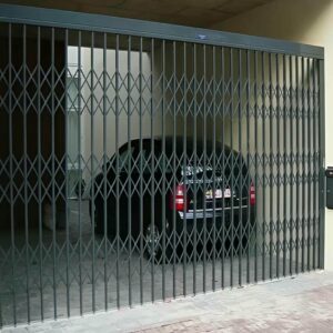 نرده آهنی آکاردئونی آپارتمان با طرح مقاوم و زیبا