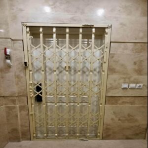 حفاظ آکاردئونی ضد سرقت با قفل مضاعف برای ورودی امن
