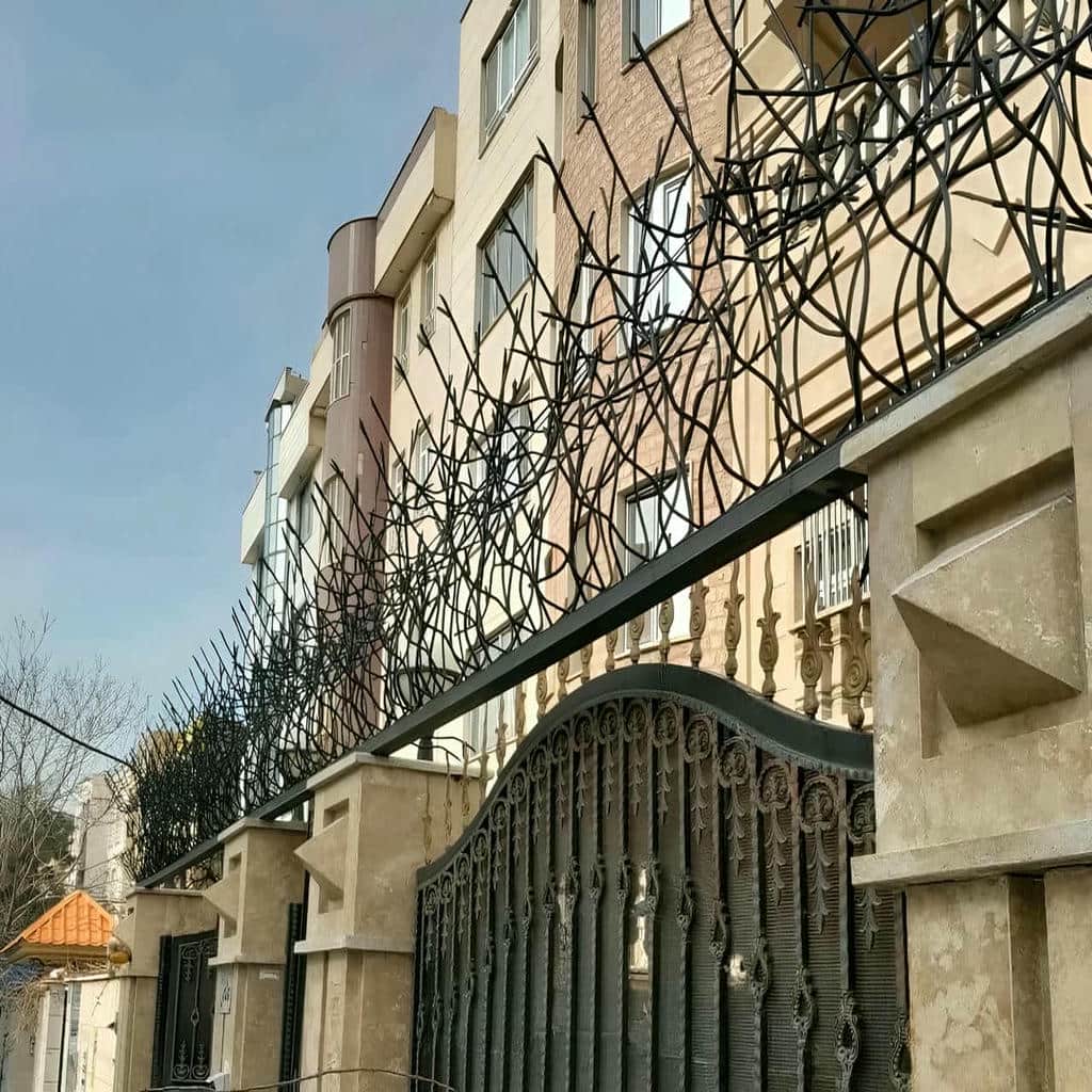 حفاظ شاخ بزی دیوار آهنی
