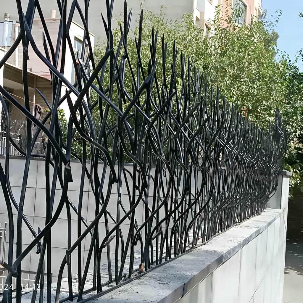 حفاظ دیوار نامنظم امنیتی با فریم فلزی محکم