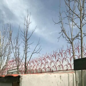 نرده دیوار محوطه آهنی مقاوم