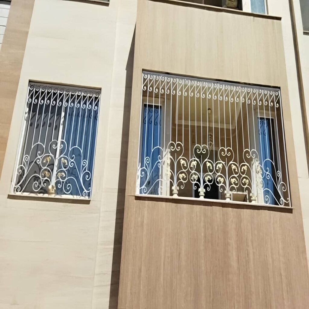 حفاظ پنجره قابل جداسازی با قفل ایمن و مقاوم