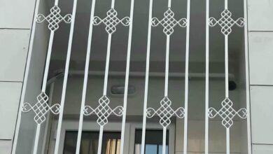 حفاظ پنجره فانتزی با رنگ بندی متنوع