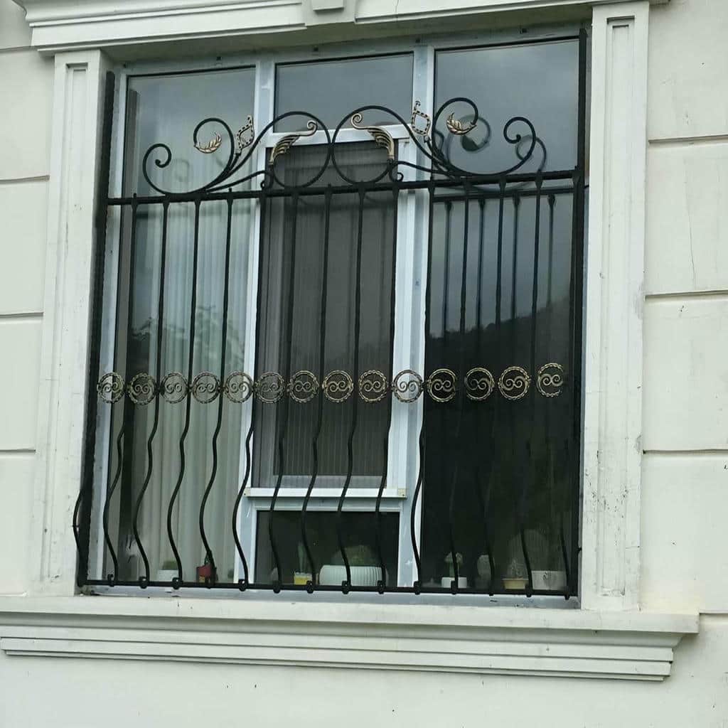 حفاظ پنجره دوجداره با جوشکاری تمیز اتصالات