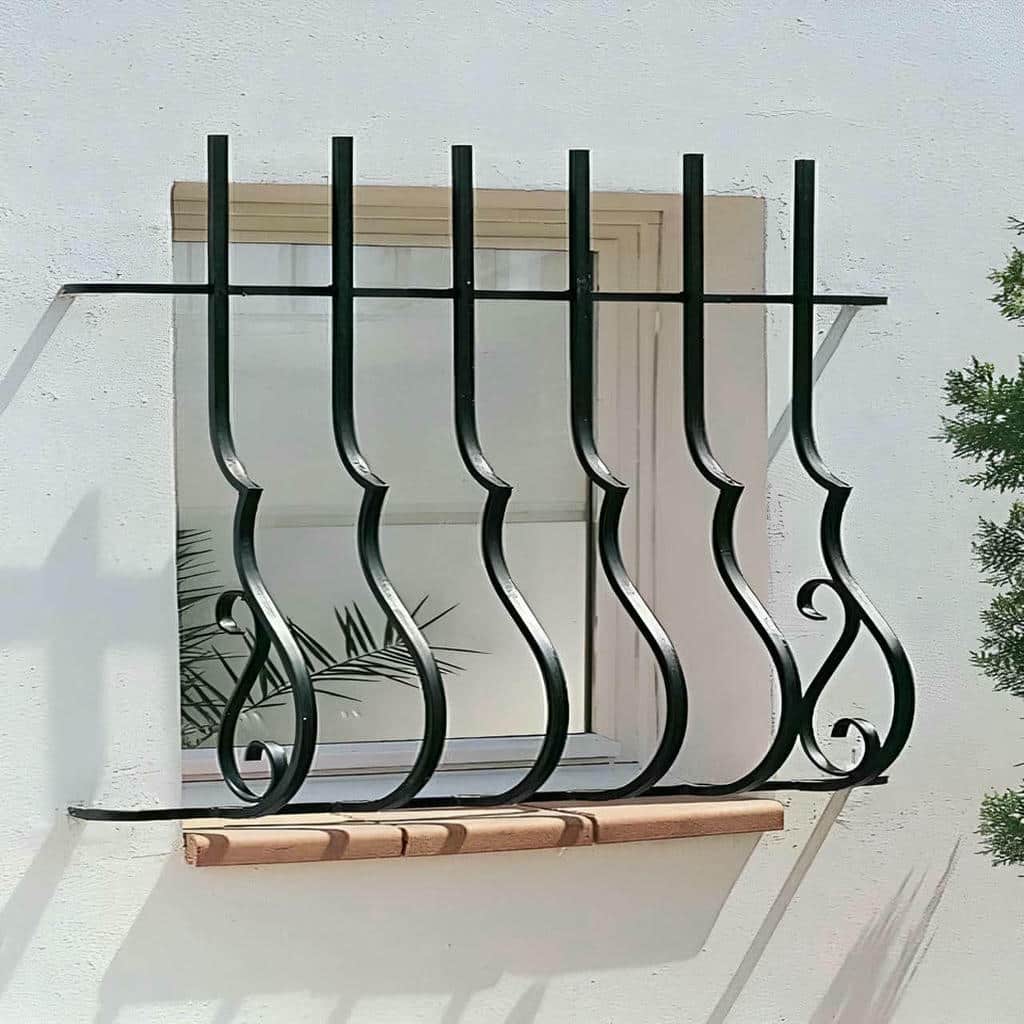 حفاظ پنجره با نرده گذاری ایمن