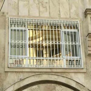 حفاظ پنجره دوجداره مقاوم با طراحی شکیل