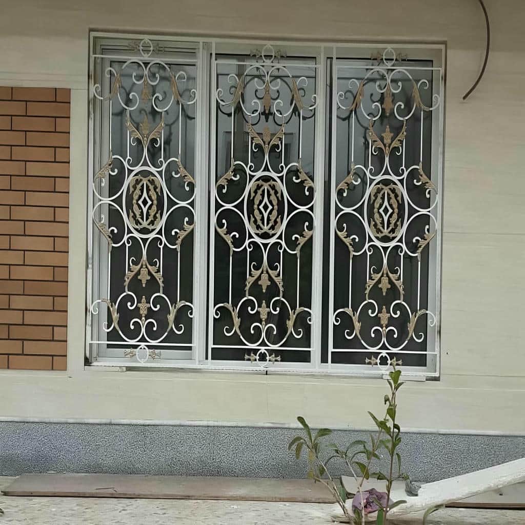 حفاظ پنجره مدرن اقتصادی با جوشکاری تمیز