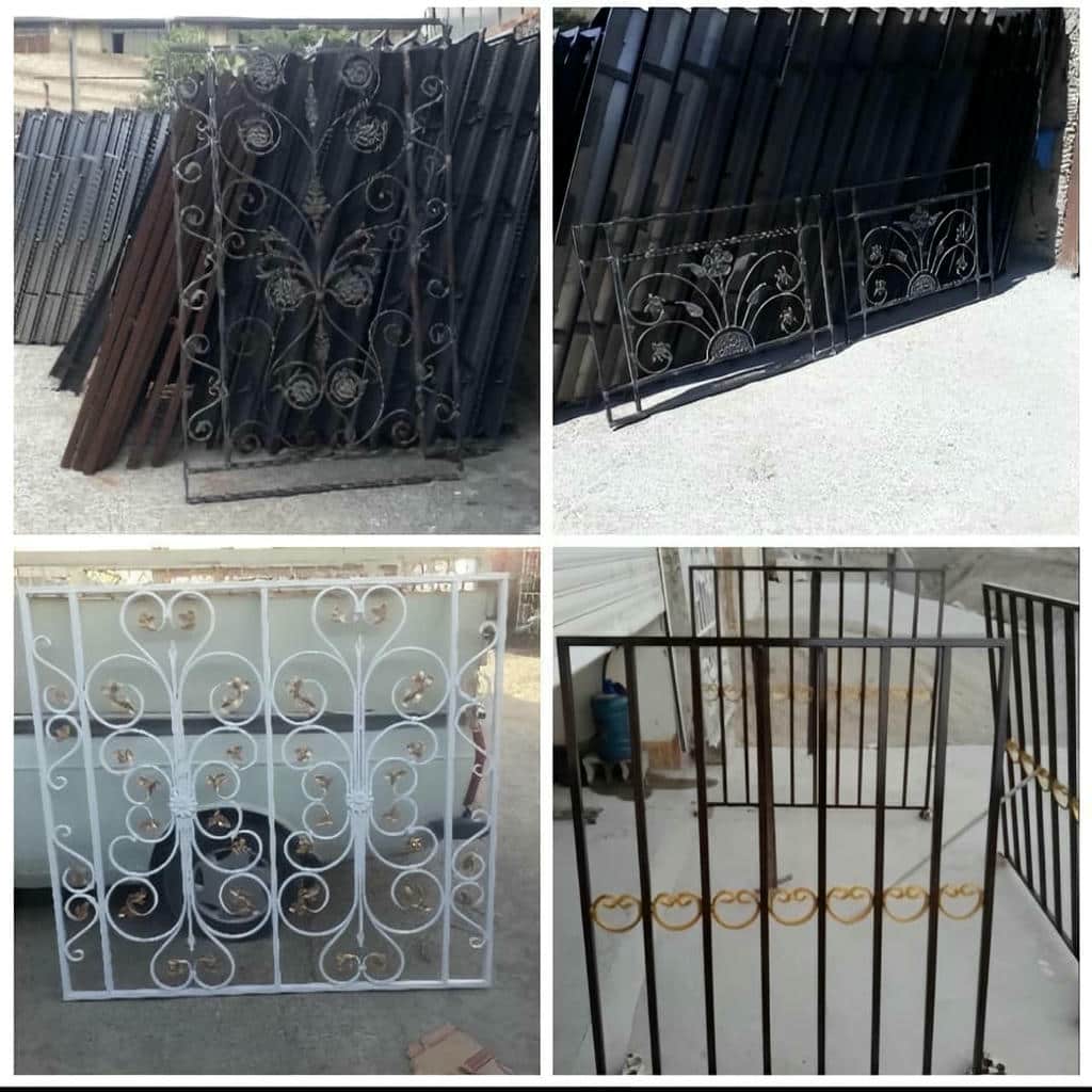حفاظ پنجره با یراق اتصال محکم روی قاب