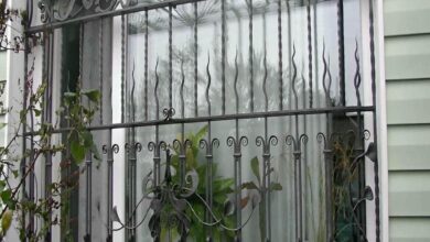 افزایش امنیت خانه با حفاظ پنجره آهنی