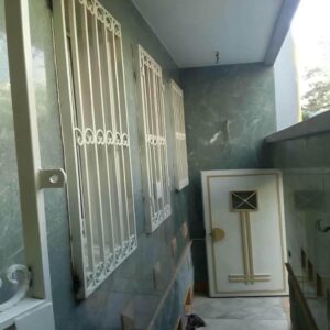 رنگ کاری حفاظ نرده پنجره فلزی