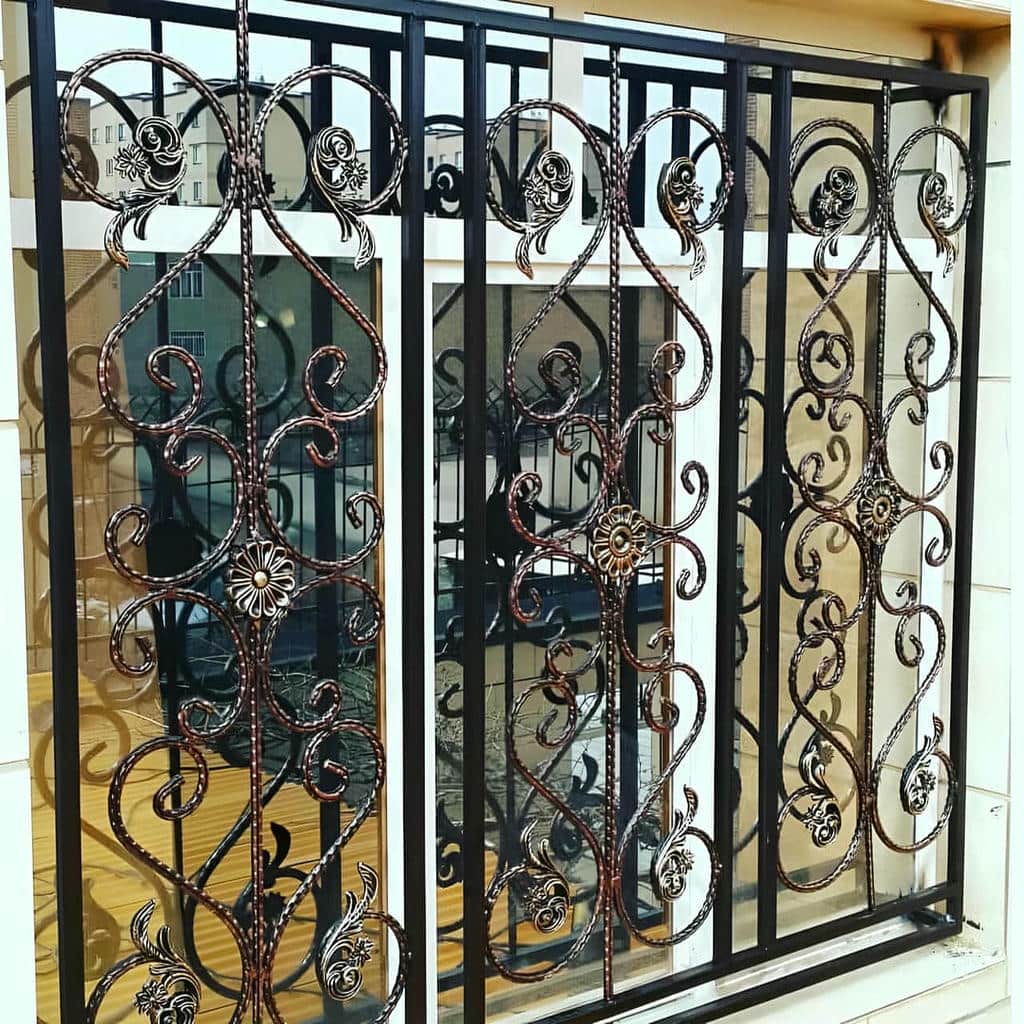 کاتالوگ طرح و رنگ حفاظ پنجره