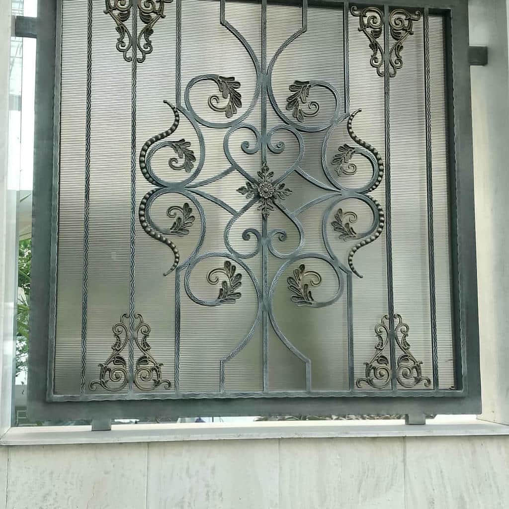 حفاظ پنجره مستحکم با جوشکاری پیوسته اتصالات