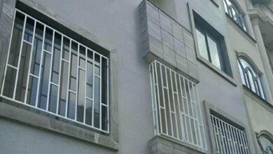 مدل های شیک نرده پنجره آهنی
