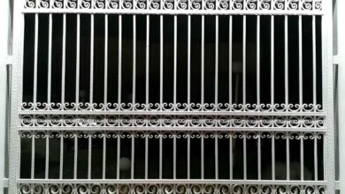 قیمت حفاظ پنجره شیک با پروفیل آهنی سنگین