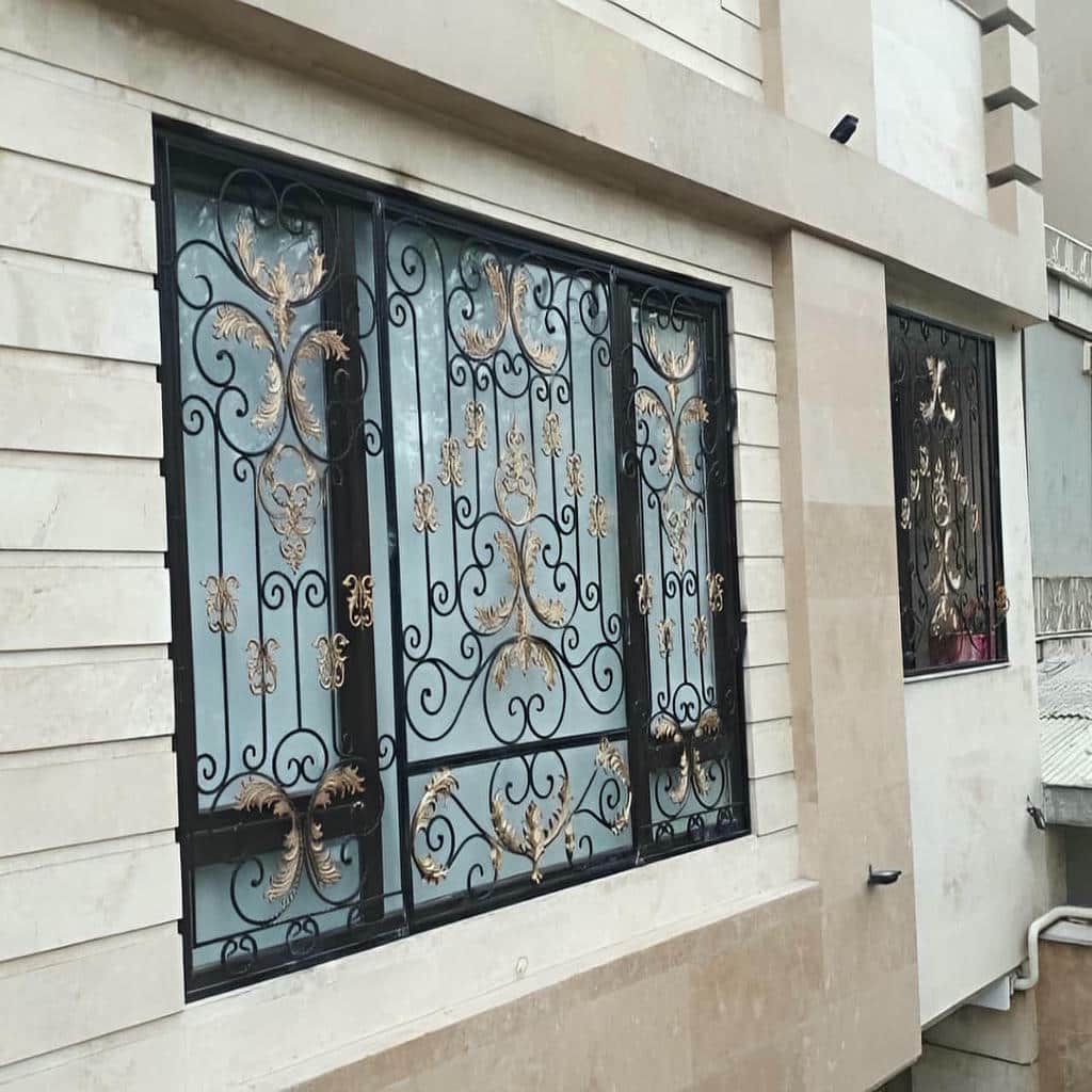 حفاظ پنجره خاص با جوشکاری تمیز اتصالات