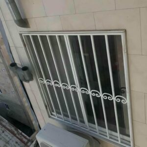ساخت و نصب نرده پنجره آهنی در ابعاد متنوع