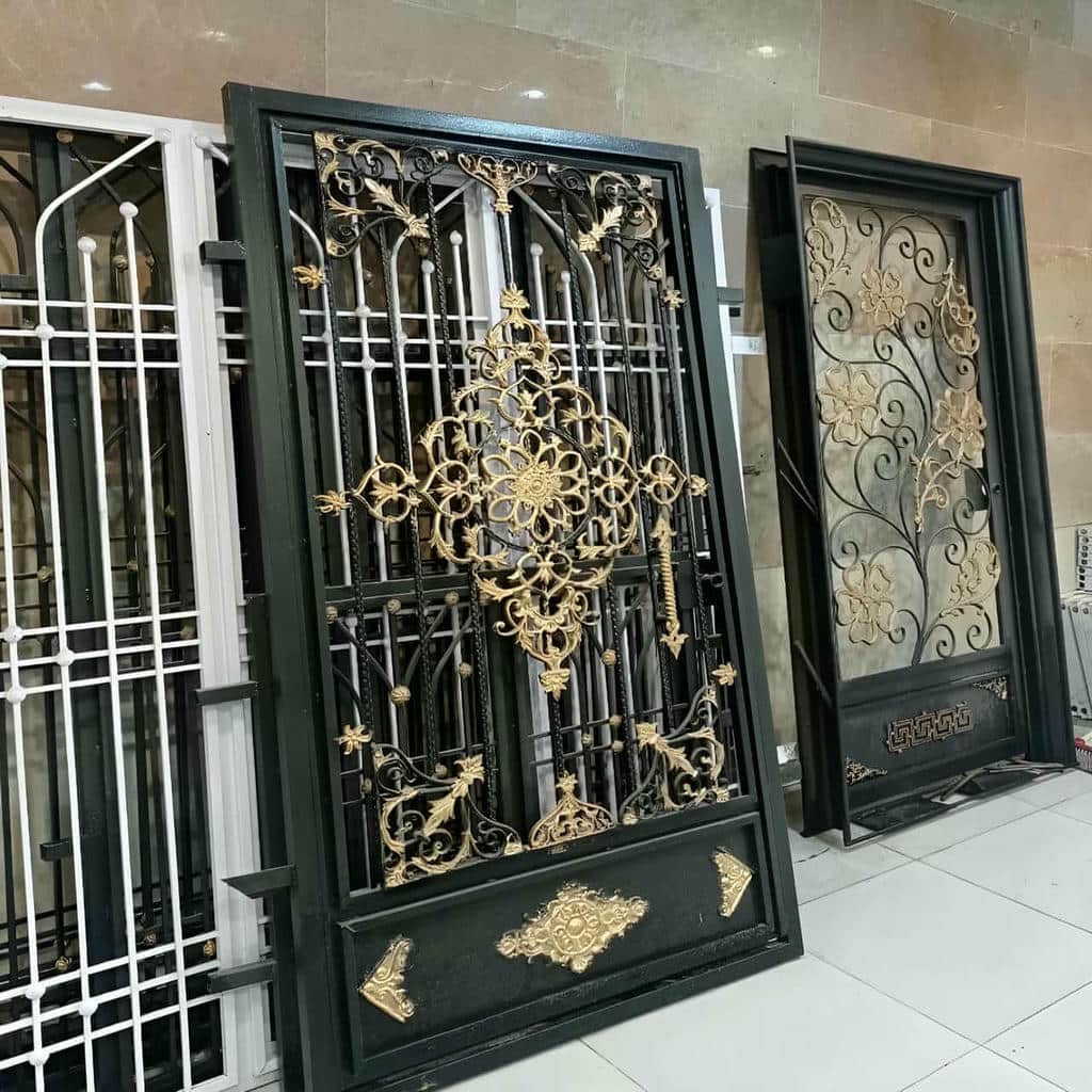 درب ضد سرقت ویلا با چهارچوب تقویت شده