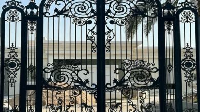 درب لوکس و گران قیمت ویلا