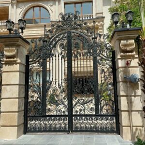 قیمت درب نفررو حیاط فلزی