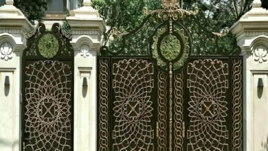 درب فلزی مقاوم مناطق بادخیز