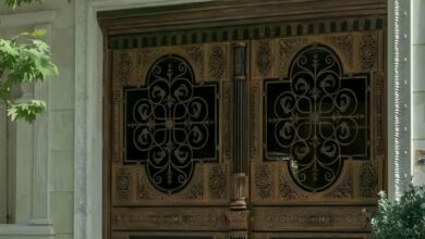 درب پنجره دار کلاسیک Speakeasy