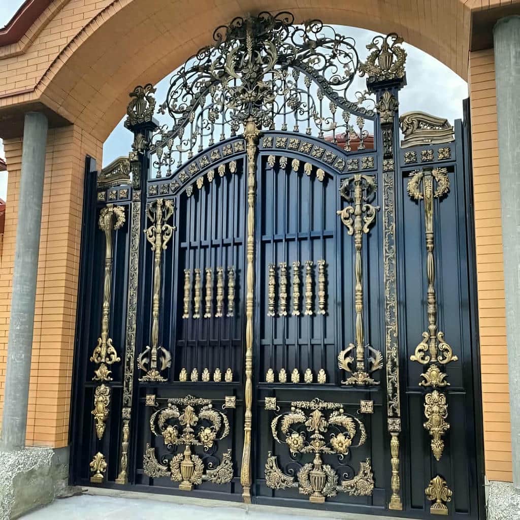 درب پارکینگ با جوشکاری دقیق