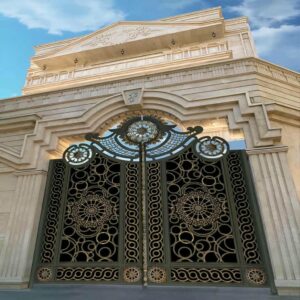 قیمت درب حیاط آهنی جدید اقتصادی