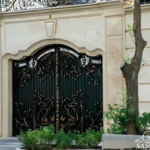 دروازه آهنی مقاوم ورودی پارکینگ