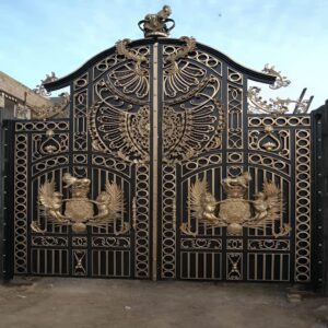 درب فرفورژه ویلایی با زیبایی و ایمنی