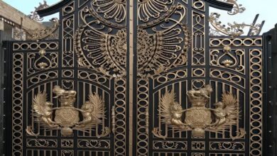 درب فرفورژه ویلایی با زیبایی و ایمنی