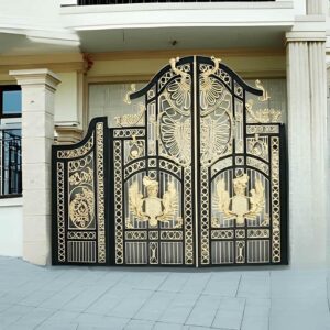 درب فرفورژه آهنی پارکینگ