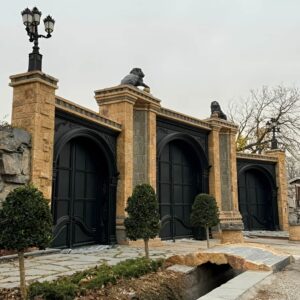 درب فلزی ضد سرقت حیاط