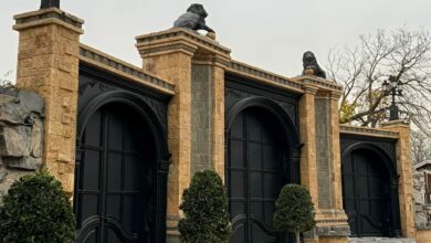 درب فلزی ضد سرقت حیاط