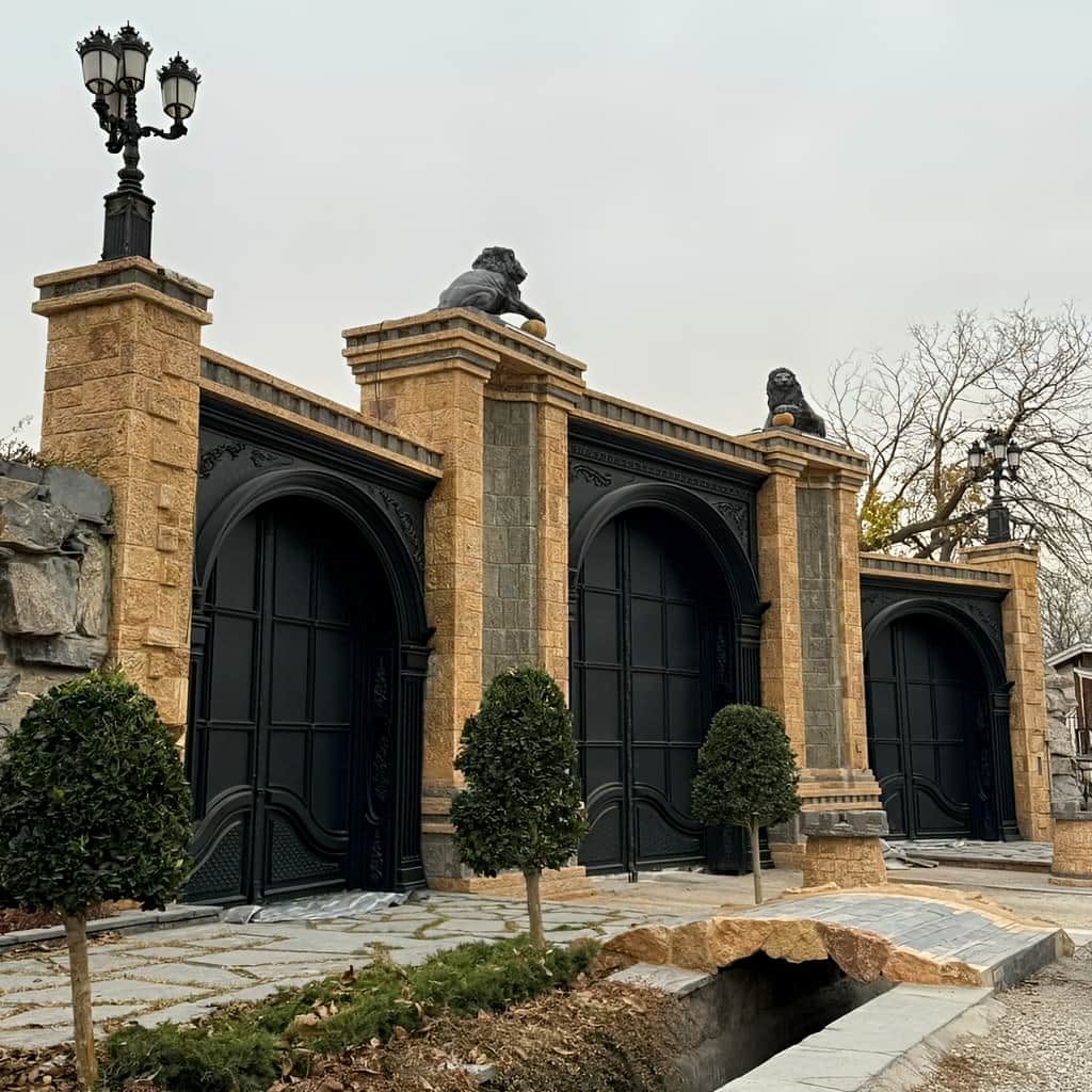 درب فلزی ضد سرقت حیاط