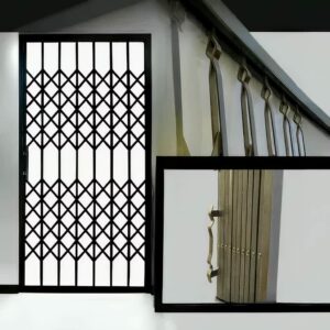 حفاظ فلزی مقاوم درب آپارتمان