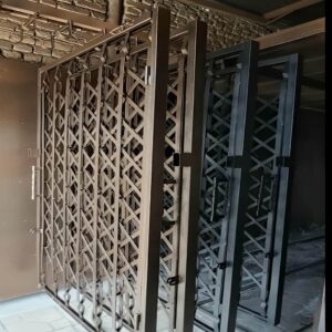 حفاظ آکاردئونی با تسمه اضافی برای امنیت بالاتر و بدنه ضد زنگ