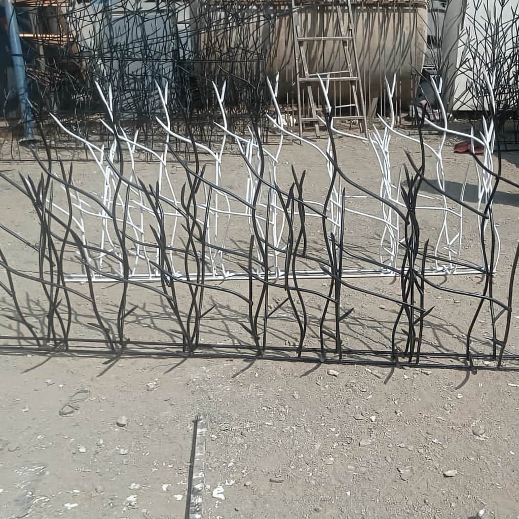 حفاظ دیوار در اردبیل با متریال فلزی برای ساخت سفارشی